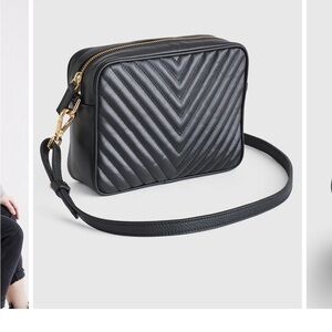 Quince Quilted Crossbody Bag